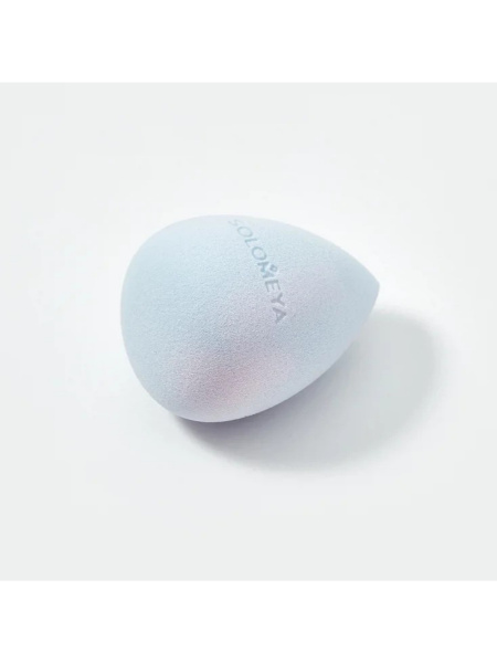 Косметический спонж для макияжа, меняющий цвет Blue-pink Solomeya Color Changing blending sponge Blue-pink